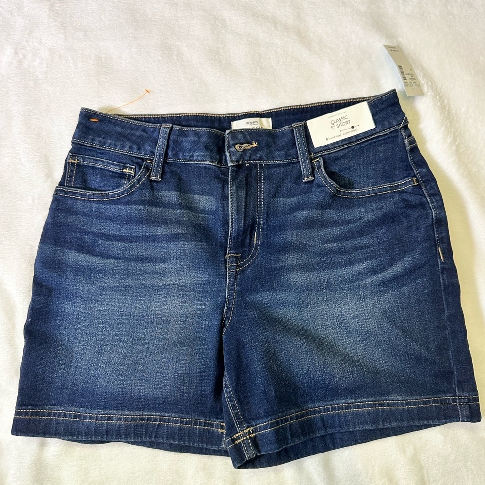 Maurices Dark Blue Denim Skort - Picture 4 of 5